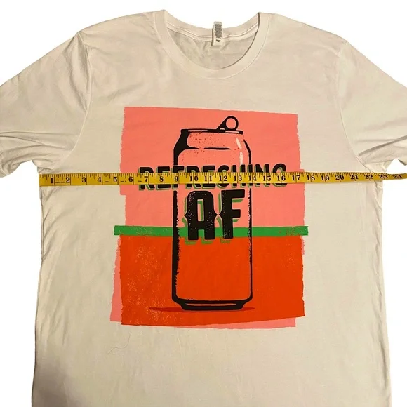 HP 🥳 MINUTE MAID ‘REFRESHING AF’ T-SHIRT SZ XL - Picture 6 of 9